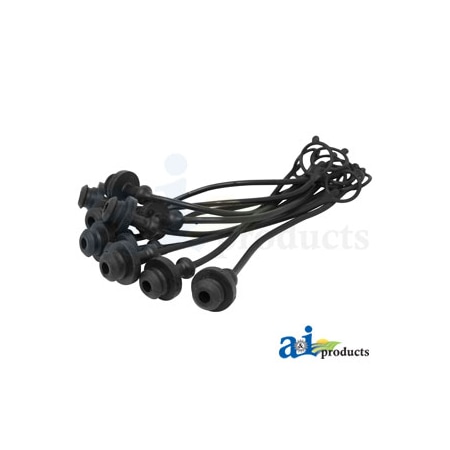 A & I Products Dust Plug, 3/8", Black (10 pkg) 6" x0.5" x0.5" A-P211309